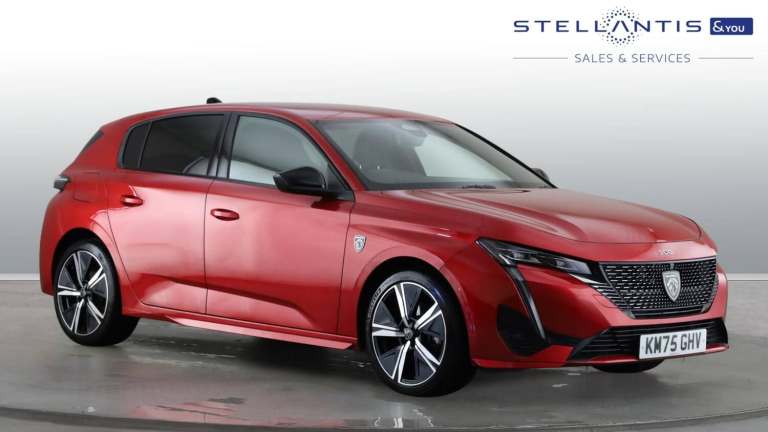 2025 Peugeot 308 1.2 GT Hatchback 5dr Petrol Hybrid e-DSC6 Euro 6 (s/s) (145 ps) Hatchback Hybrid...