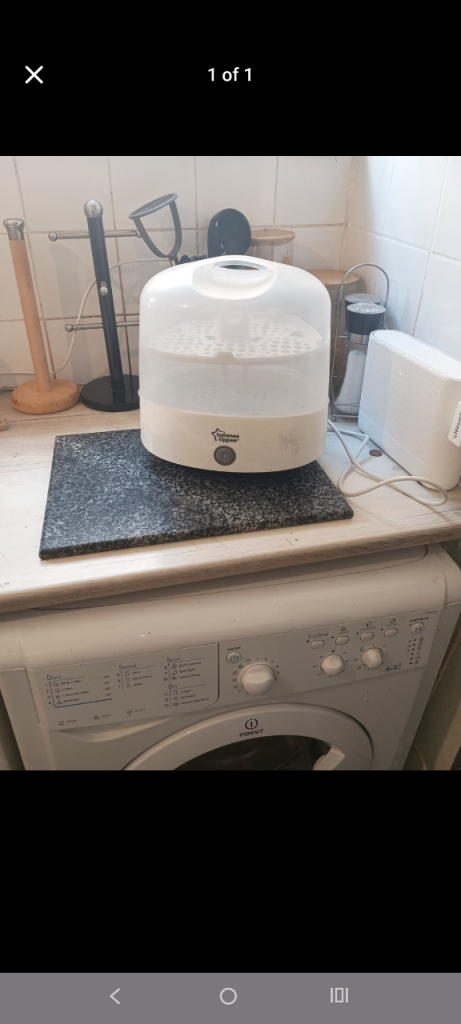 Tommee Tippee Electric Steam Steriliser – Good Condition
