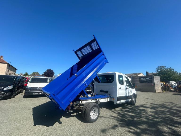 2018 Ford Transit 2.0 TDCi 130ps Double Cab Chassis TIPPER CHASSIS CAB Diesel Manual