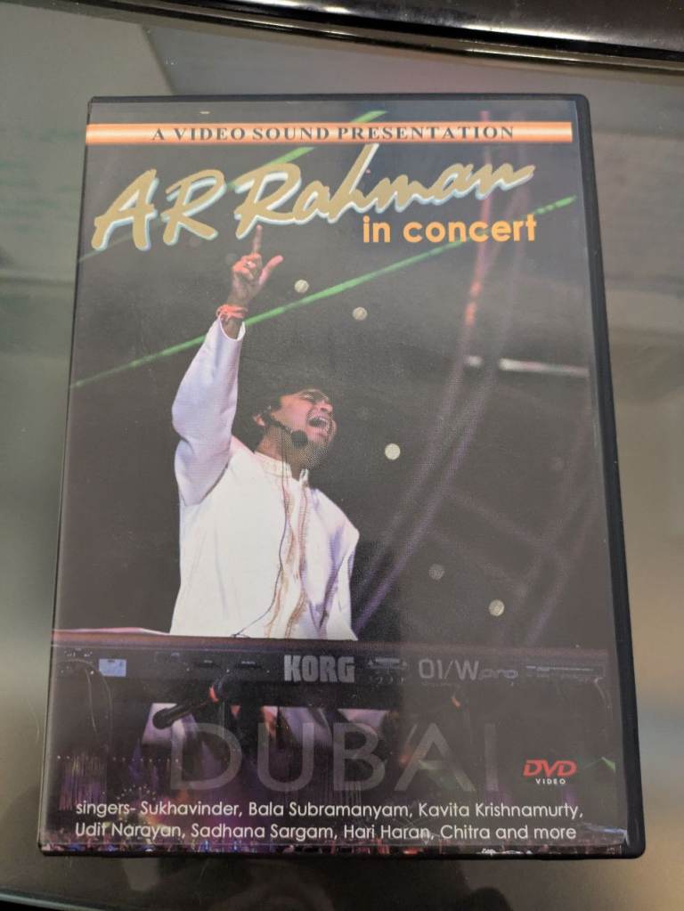 image for  AR Rahman In concert Dubai 31 Video songs on DVD from Blockbuster Films Movies