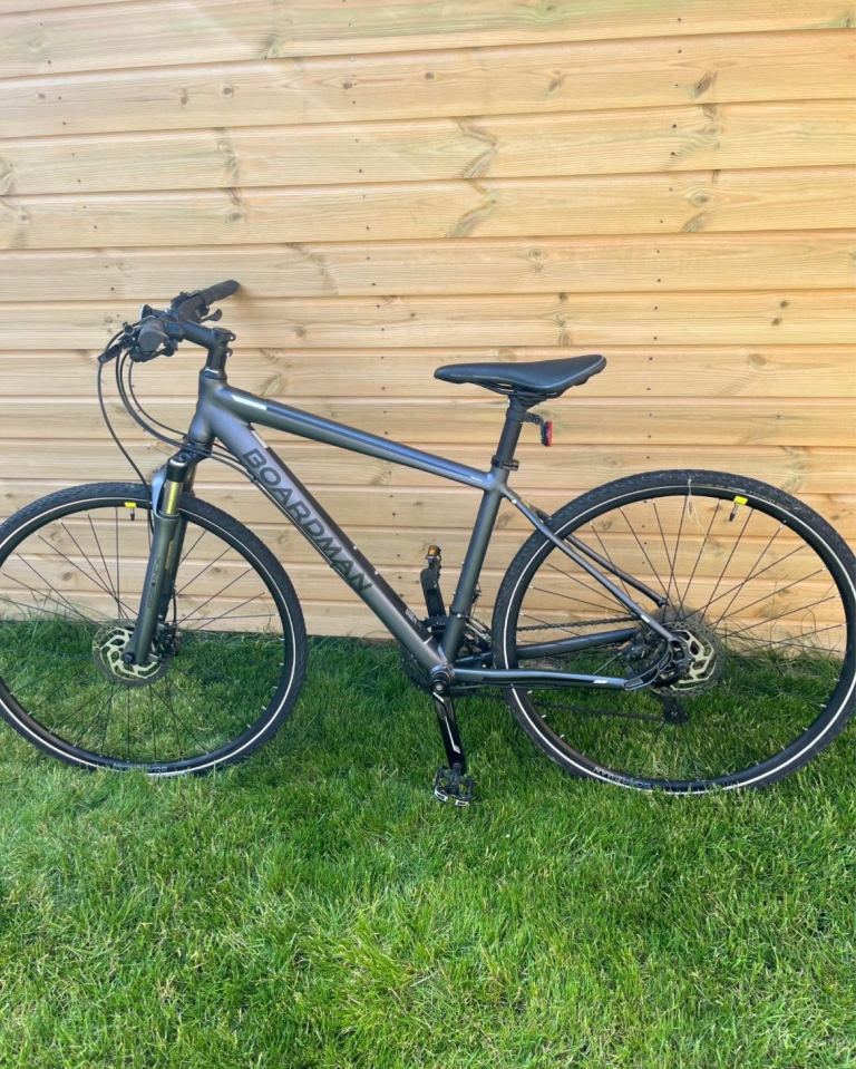 BOARDMAN Hybrid Bike – Grey, Good Condition
