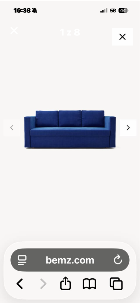 Ikea Friheten  Sofa Bed 