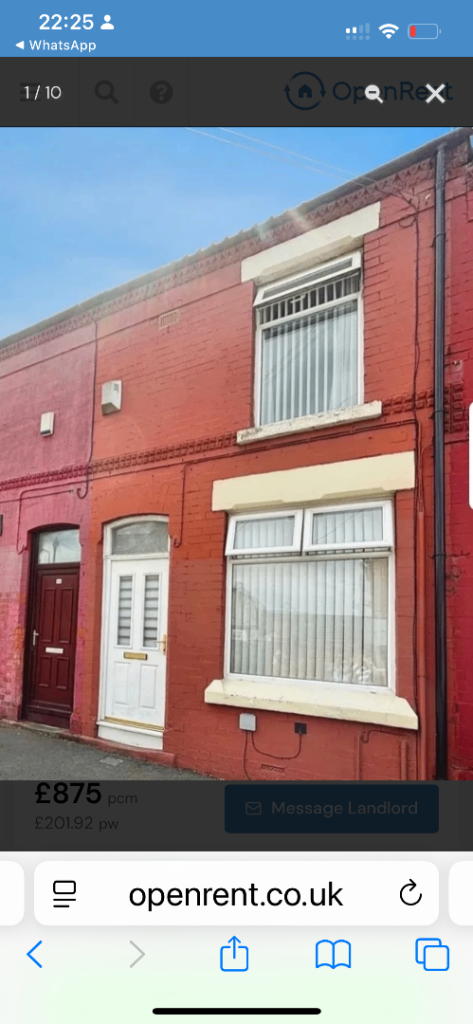 House for rent in Day street L13 2DS