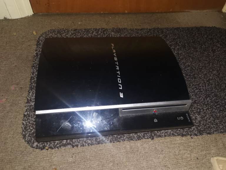 PlayStation 3 with duel shock controller
