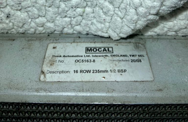 MOCAL OIL COOLER KIT