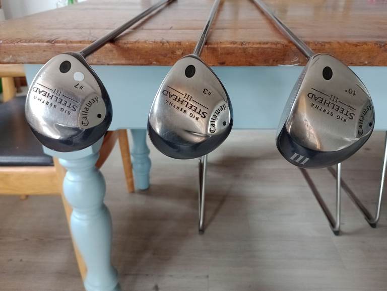 Callaway Big Bertha Steelheads.