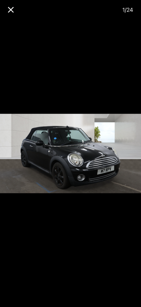 Mini, CONVERTIBLE, Convertible, 2010, Manual, 1598 (cc), 2 doors