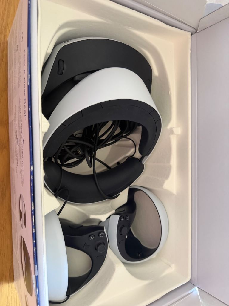 Sony PlayStation VR2 Headset and Controllers – As New