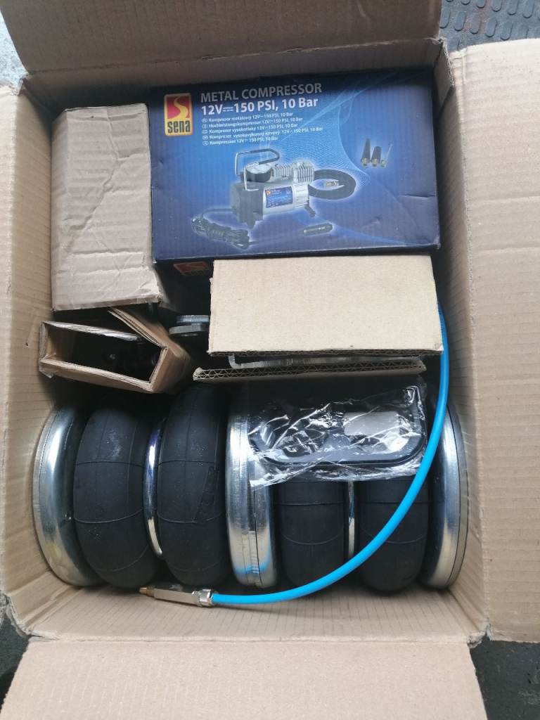 Motorhome semi air suspension kit for Ford transit front wheel drive