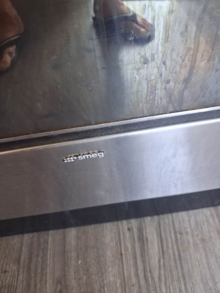smeg.dual cooker gas hob electric oven