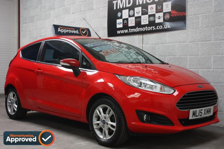 2015 Ford Fiesta 1.25 Zetec Euro 6 3dr HATCHBACK Petrol Manual