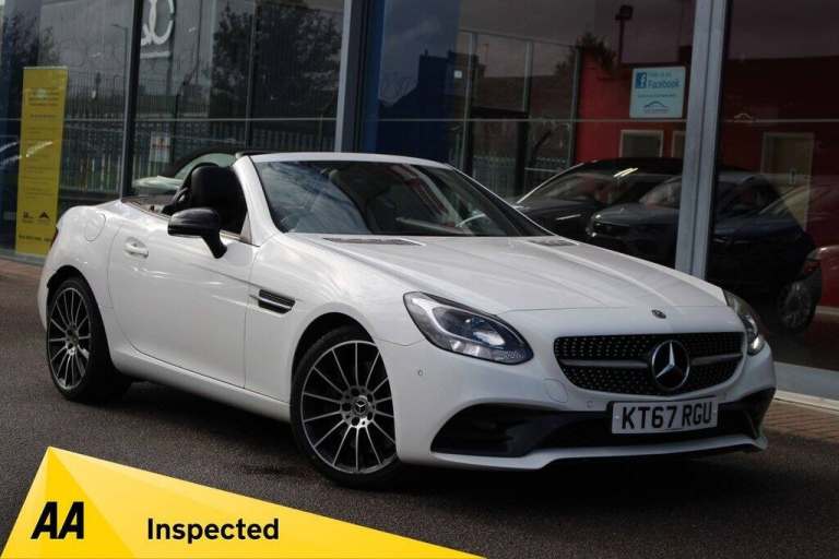 2018 67 MERCEDES-BENZ SLC 2.0 SLC200 AMG LINE CONVERTIBLE 2DR PETROL G-TRONIC EU