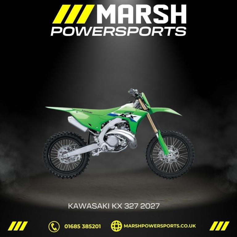 KX 327 2027 Model - Kawasaki Main Dealer - Reserve NOW