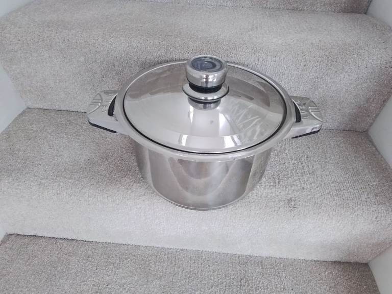 Pot Stainless Steel Bachmayer Solingen with Lid 