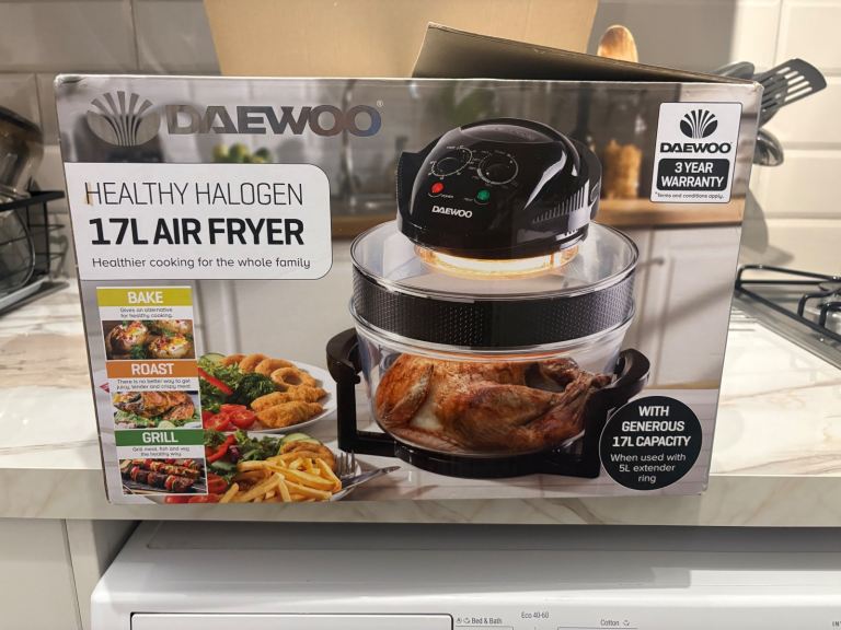 Daewoo 17 L Deluxe Halogen Air Fryer