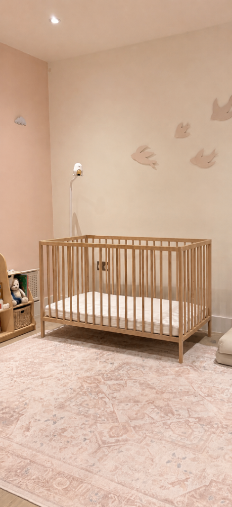 IKEA cot 60x120 + plus mattress, cover and sheets