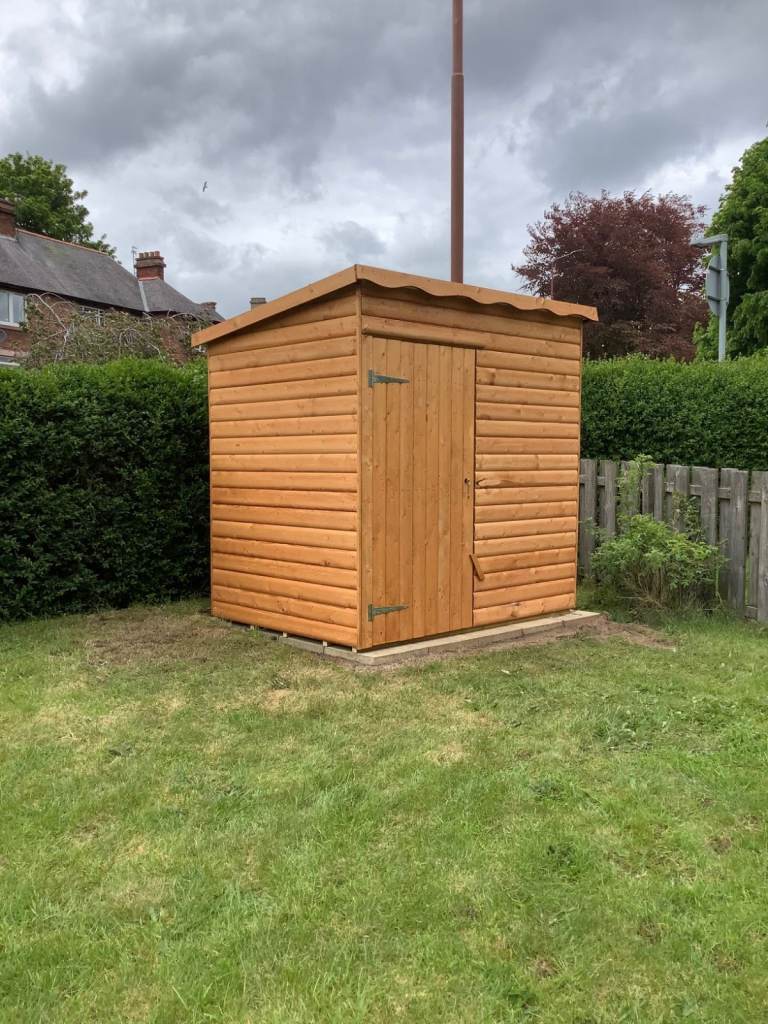 7x5 Pent 20mm Log effect SUPPLIED & FITTED 