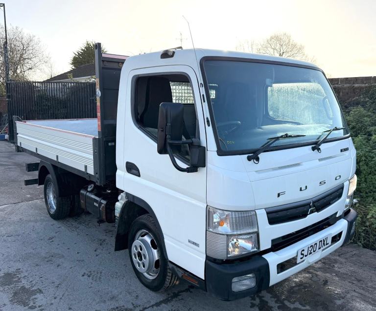 2020 MITSUBISHI CANTER 3C15 ALUMINIUM TIPPER EURO-6 MANUAL GEARS 37,000 MILES