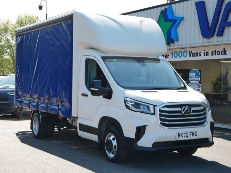 72 MAXUS DELIVER 9 D20 2.0 D 150 BHP RWD DRW MWB CURTAINSIDE