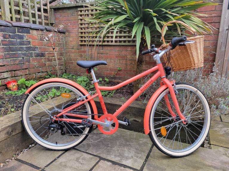 Girls bike BTWIN Riverside500 24 inch city bike