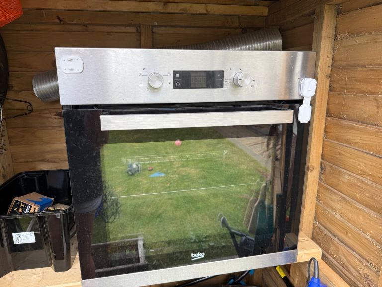 Beko Electric Oven – Silver, Good Working Order