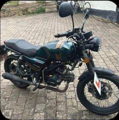 Yamasaki F60 (Green) – Fresh MOT – Ideal 16yo Starter BikeOther Motorbikes, F66-50, 2023, 48 (cc)