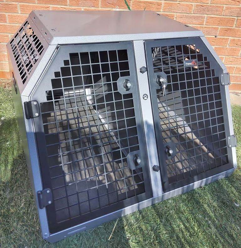 Trans K9 ( B3 & B30 ) Transport double dog cage (Lockable & Crash Tested) TransK9