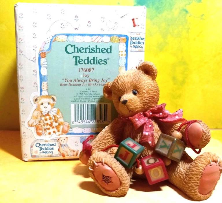 Cherished Teddies Figurine - Joy "You Always Bring Joy" with Box and Certificate