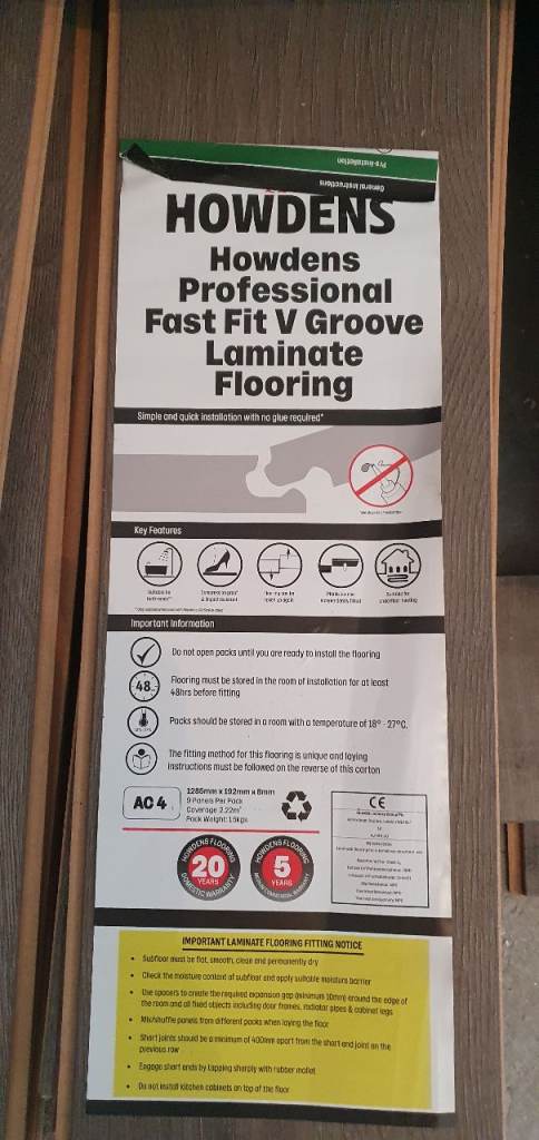 New and used Laminate flooring