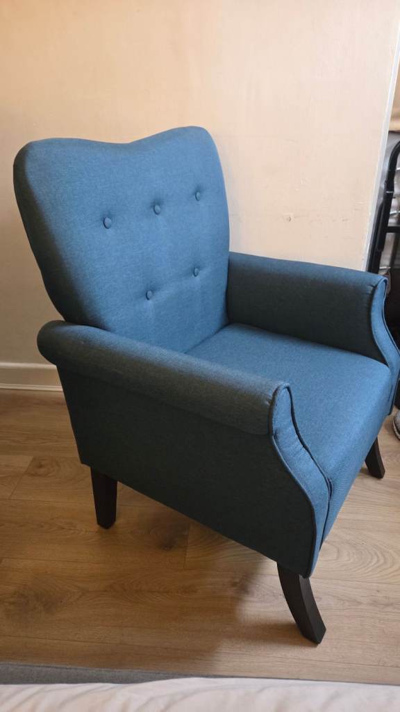 Blue Armchair great condition