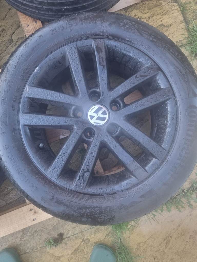 Alloy Wheels and Tyres VW 16inch