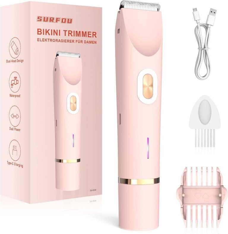 new in packaging - 2-in-1 Electric Cordless  Wet & Dry Dual Head Shaver 