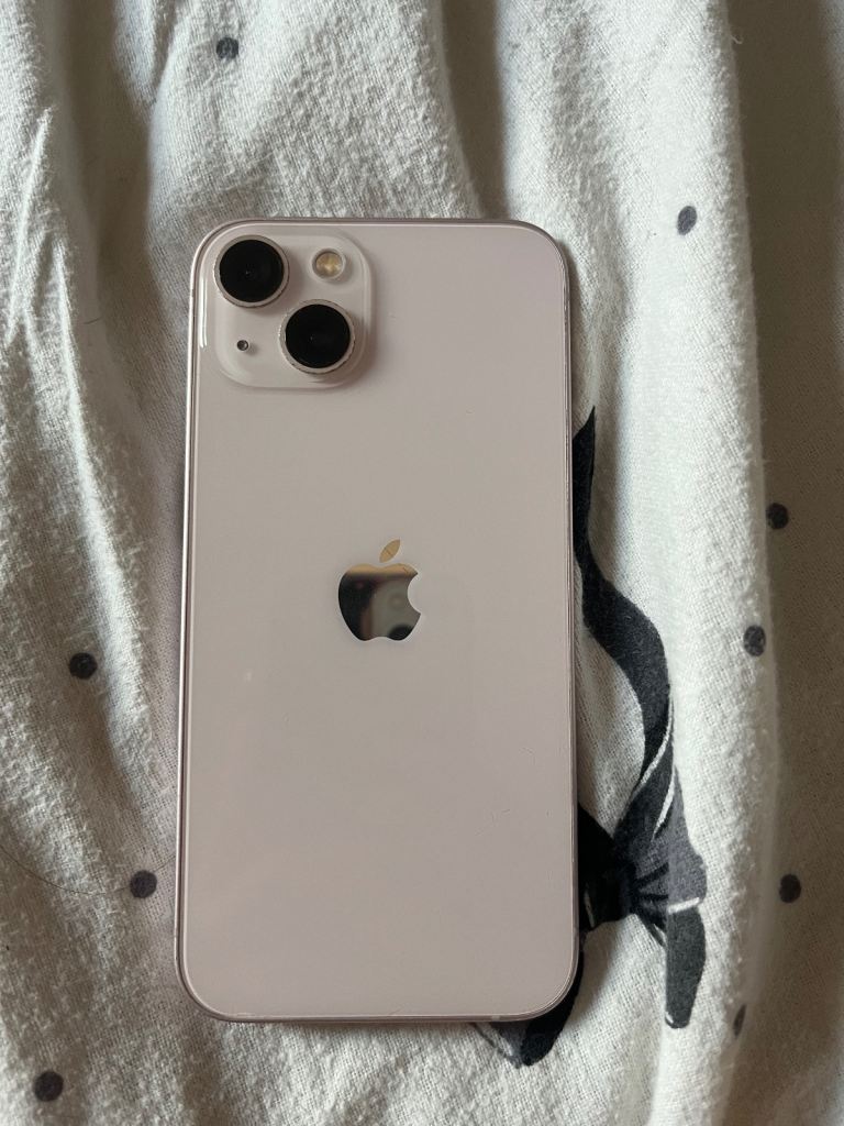 Pink iPhone 13