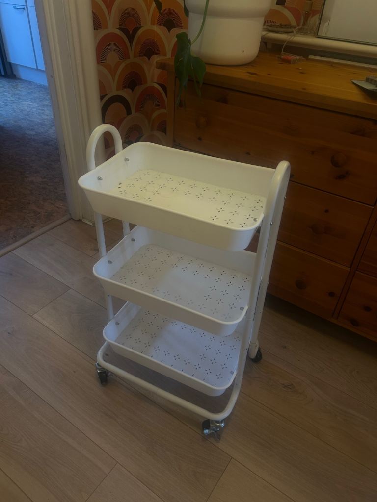 3 tier storage trolley
