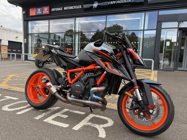KTM 1290 Superduke R Packed with KTM Powerparts 