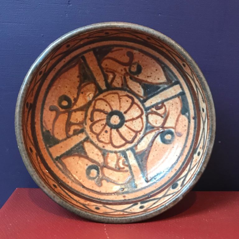 Small vintage Moroccan handmade decorative bowl