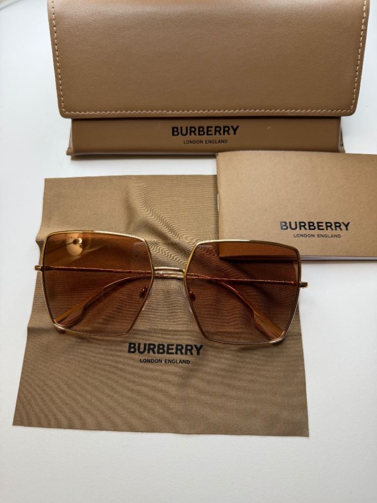 Burberry Women's Sunglasses – Square Frame, Brown Lens