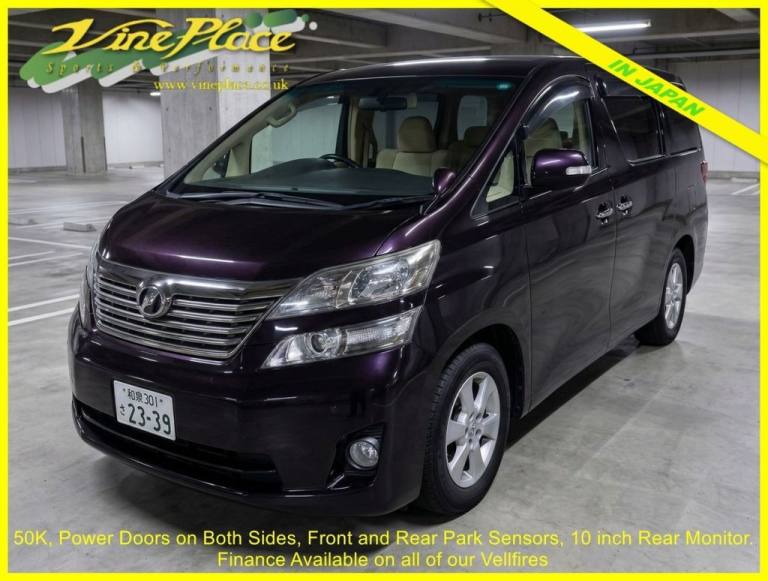 2010 Toyota Vellfire 2.4 X, Auto, 8 Seats,  MPV Petrol Automatic