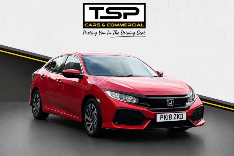 2018 Honda Civic 1.0 VTEC Turbo SE Hatchback 5dr Petrol Manual Euro 6 (s/s) (126 ps) Hatchback Pe...
