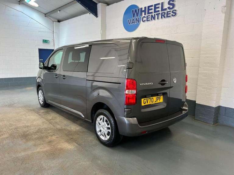 2020 Vauxhall Vivaro 3100 2.0d 120PS Sportive H1 D/Cab PANEL VAN DIESEL Manual