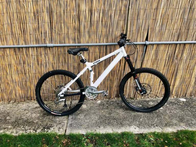 White Club Roost Stinger Dirt Jump Bike