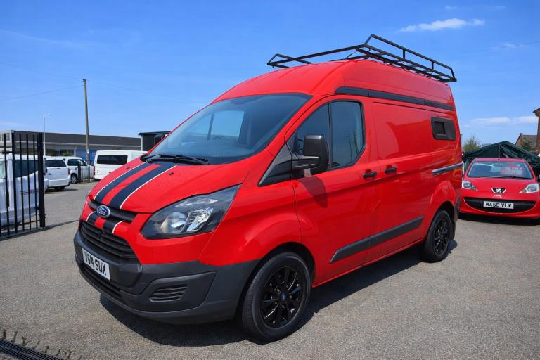2014 FORD TRANSIT 2.2 HIGH ROOF CHAIN ENGINE 1 YEARS MOT IDEAL CAMPER / DAY VAN