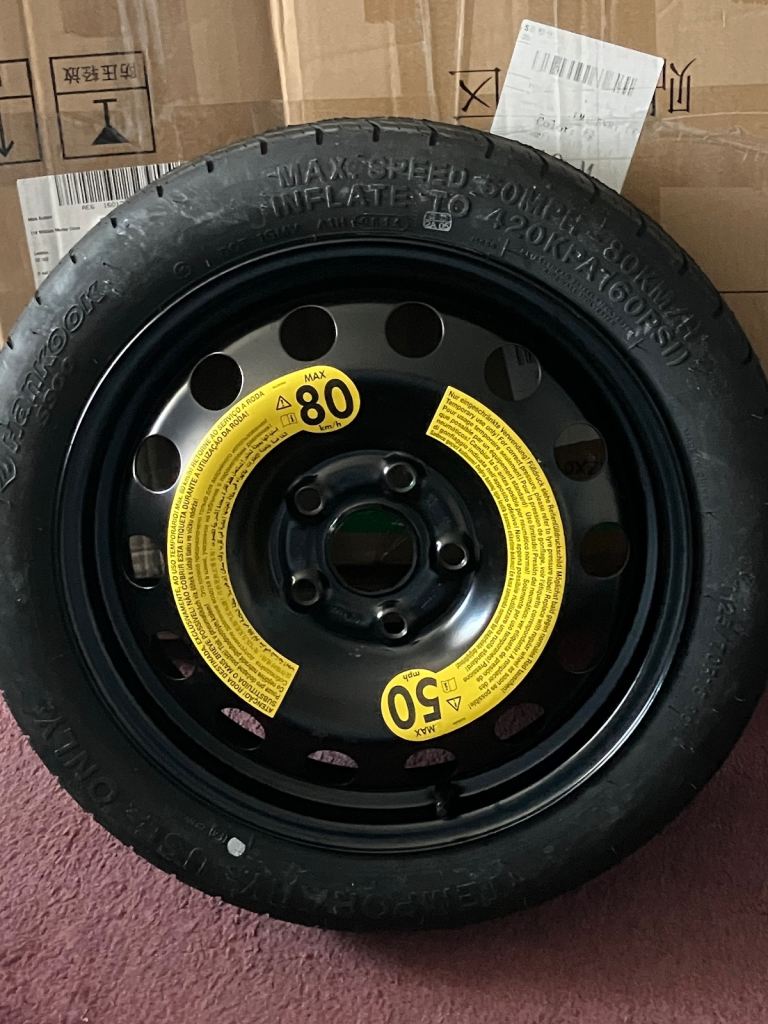 Audi A3 8v space saver 16 inch diameter 