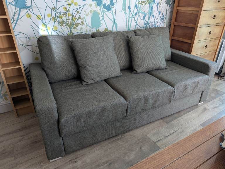 Nabru modular sofa-bed, barely used.