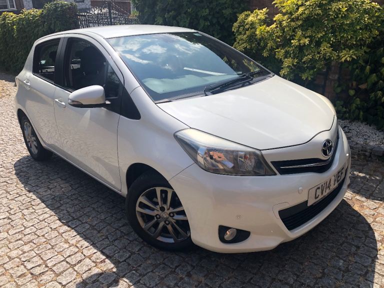 2014 TOYOTA YARIS ICON PLUS 1.33 VVT-I PETROL 36K Miles 5 DOOR HATCHBACK FULLY SERVICED & MOT 🚙