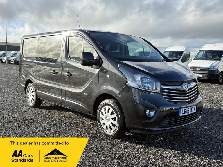 2016 Vauxhall Vivaro 1.6 CDTi 2900 BiTurbo ecoFLEX Sportive Crew Van Double Cab 5dr Diesel Manua ...