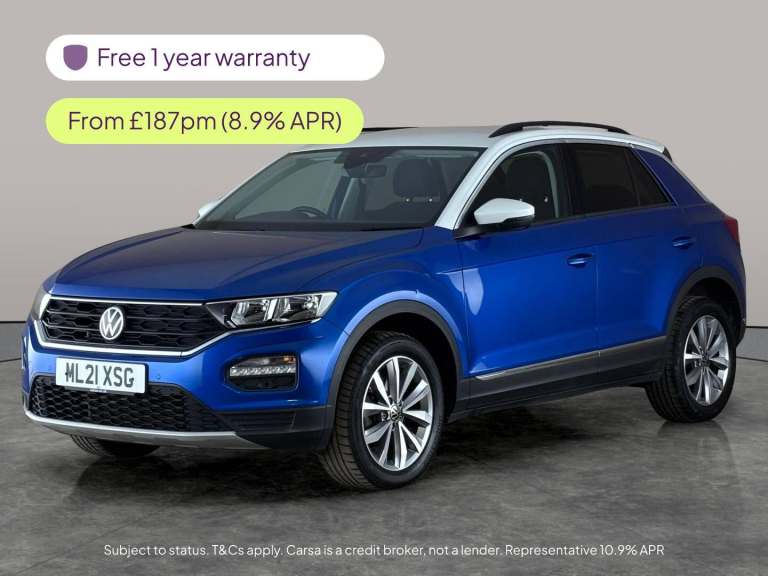 2021 Volkswagen T-Roc 1.0 TSI Design SUV 5dr Petrol Manual Euro 6 (s/s) (110 ps) - CLIMATE CONTRO...