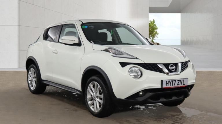 2017 NISSAN JUKE 1.6 Acenta White Auto Petrol