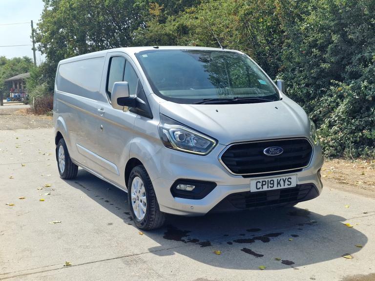 2019 Ford Transit Custom 300 LIMITED Silver LWB  Drives Perfect  6m MOT  ULEZ