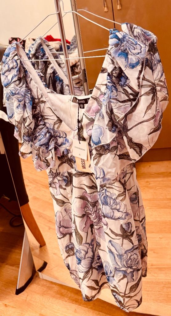 BNWT Misguided Summer floral dress
